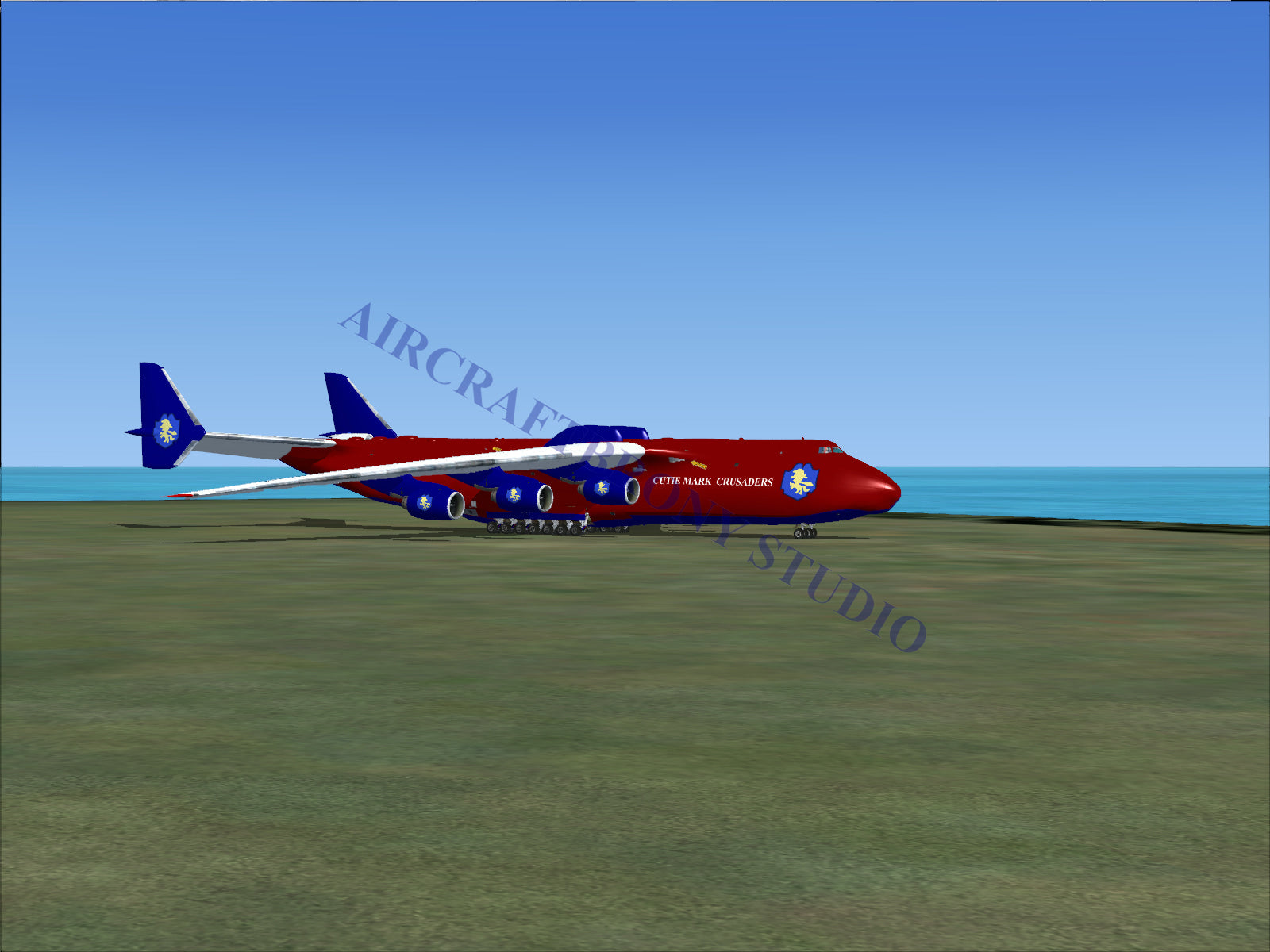 Cutie Mark Crusaders Antonov 225 (Digital Image) Digital Image