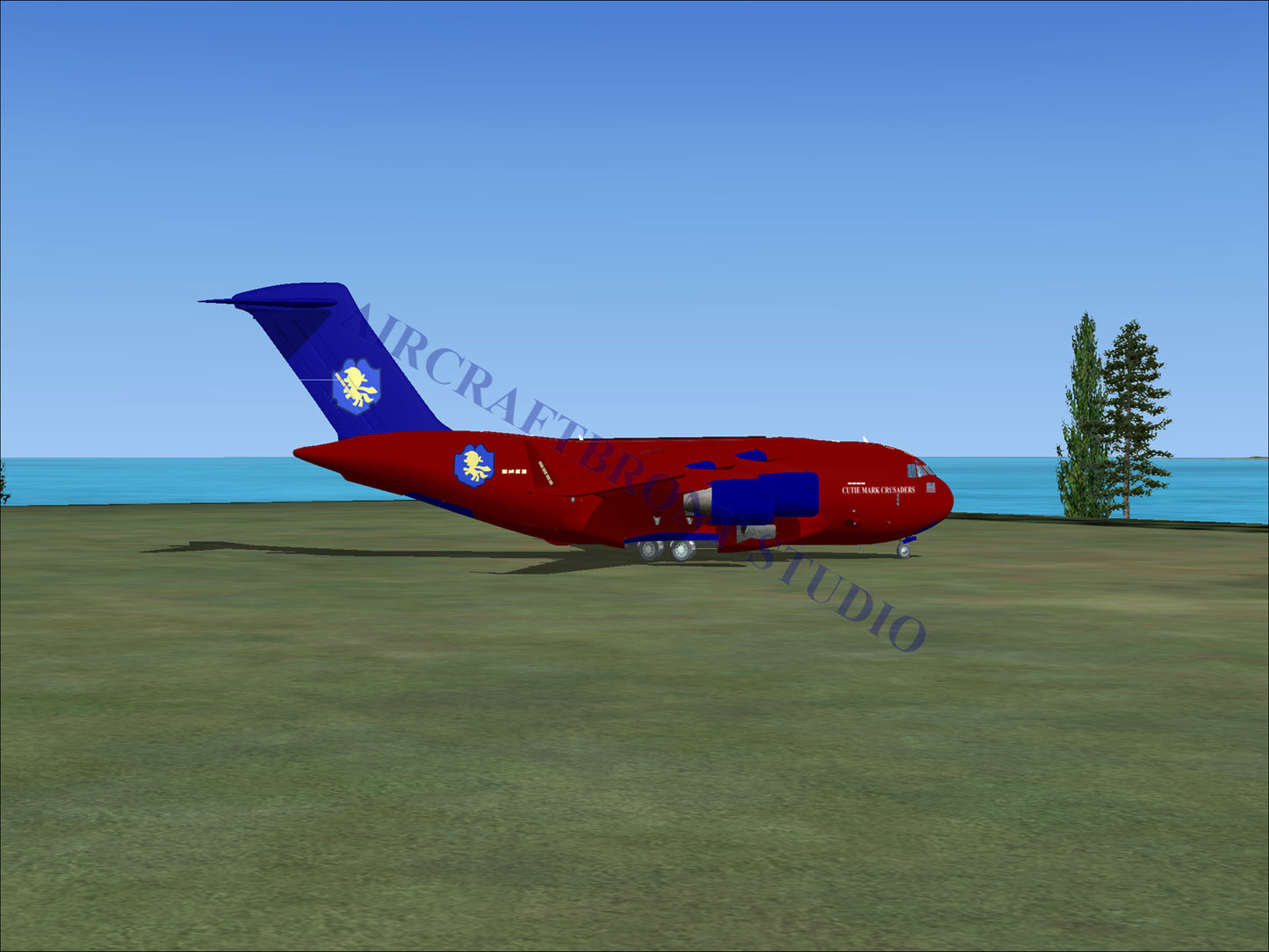 Cutie Mark Crusaders Boeing C-17 (Digital Image) Digital Image