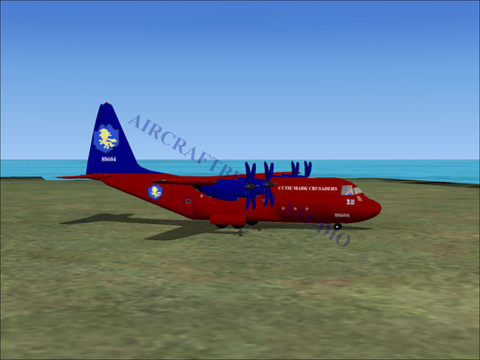 Cutie Mark Crusaders Lockheed C-130 (Digital Image) Digital Image
