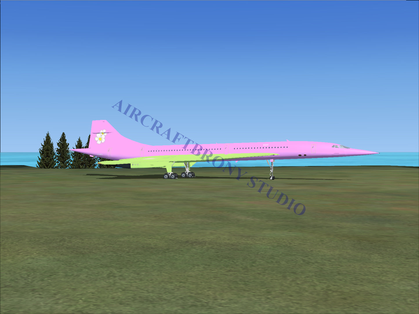 Daisy Aerospatiale Concorde (Digital Image) Digital Image