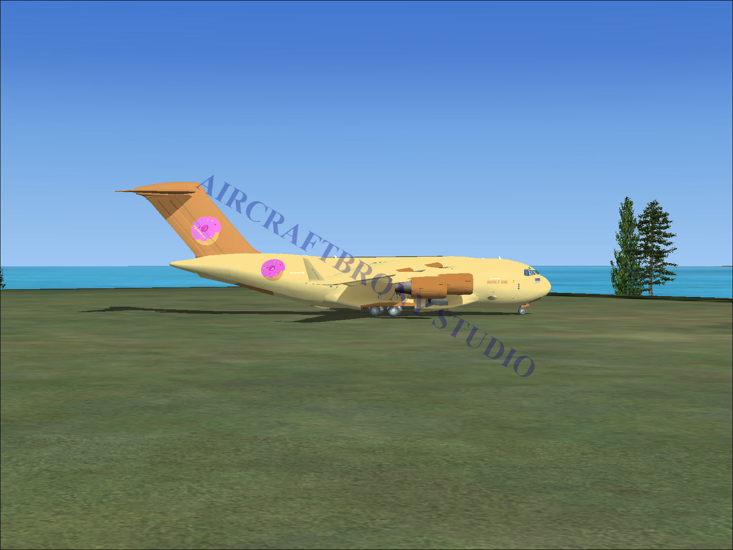 Donut Joe Boeing C-17 (Digital Image) Digital Image