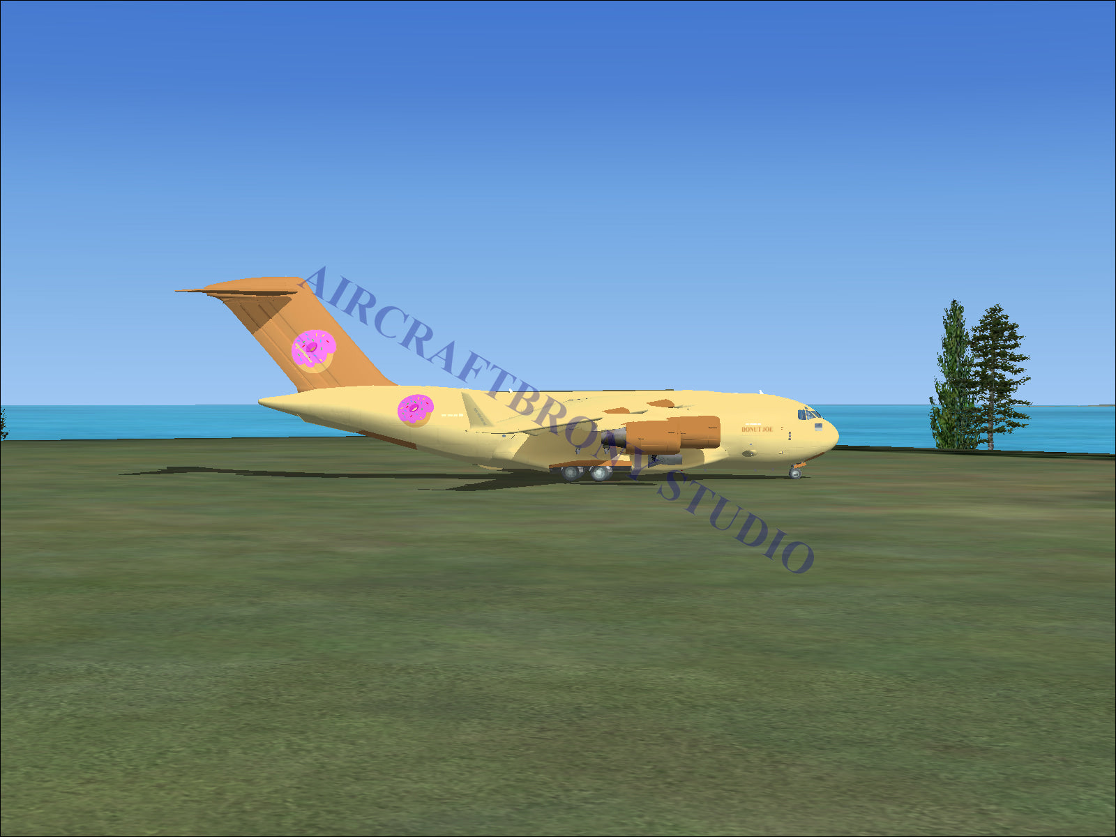 Donut Joe Boeing C-17 (Digital Image) Digital Image