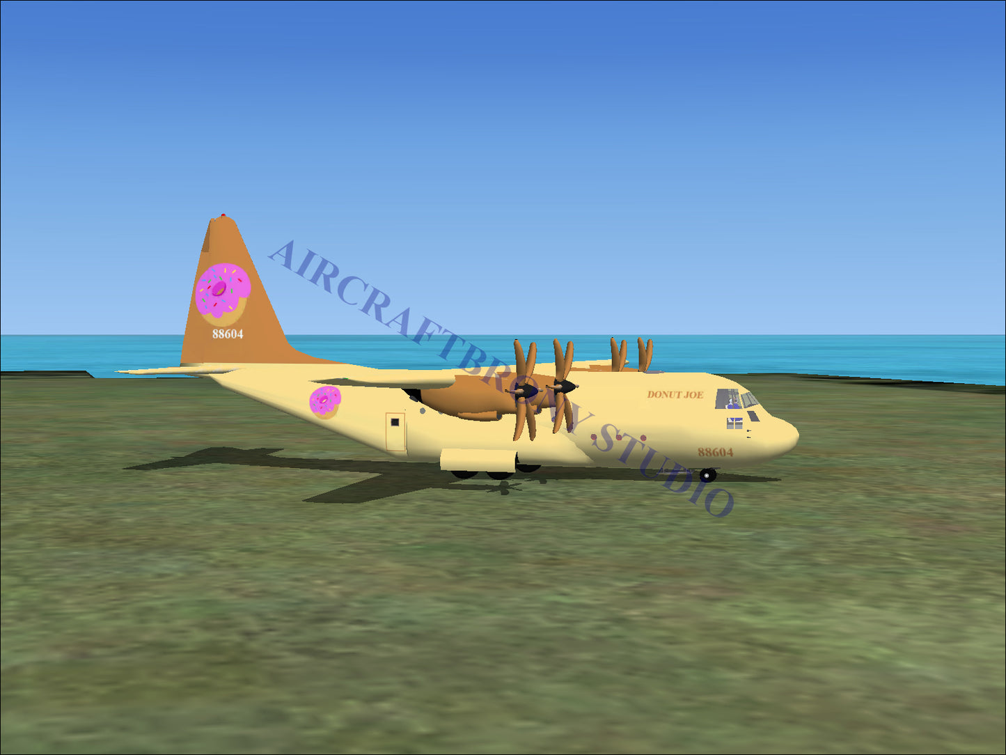 Donut Joe Lockheed C-130 (Digital Image) Digital Image