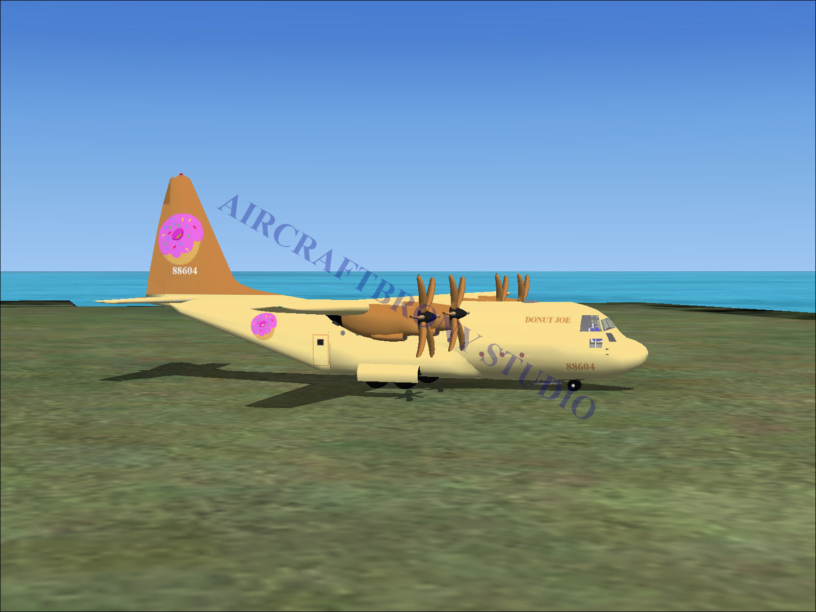 Donut Joe Lockheed C-130 (Digital Image) Digital Image