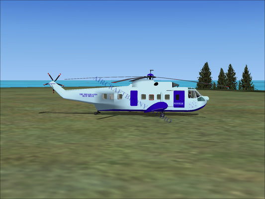 The Dreamlands (Blue Belle) Sikorsky S-61N (Digital Image) Digital Image