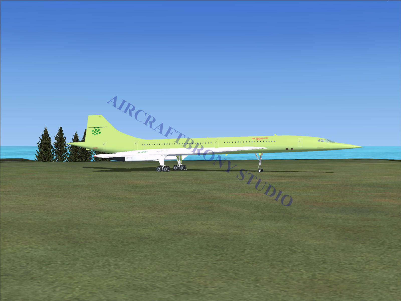 Dreamlands (Minty) Aerospatiale Concorde (Digital Image) Digital Image