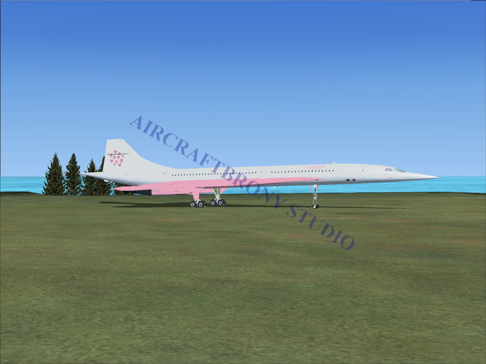 Dreamlands (Snuzzle) Aerospatiale Concorde (Digital Image) Digital Image