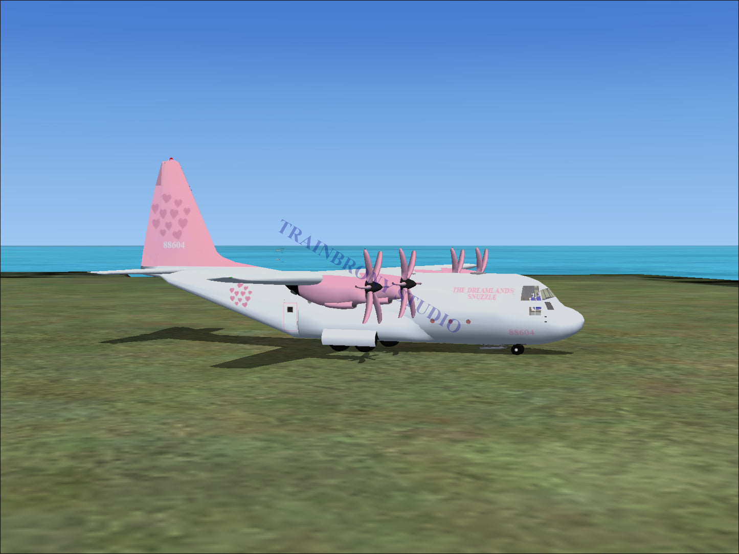 The Dreamlands (Snuzzle) Lockheed C-130 (Digital Image) Digital Image