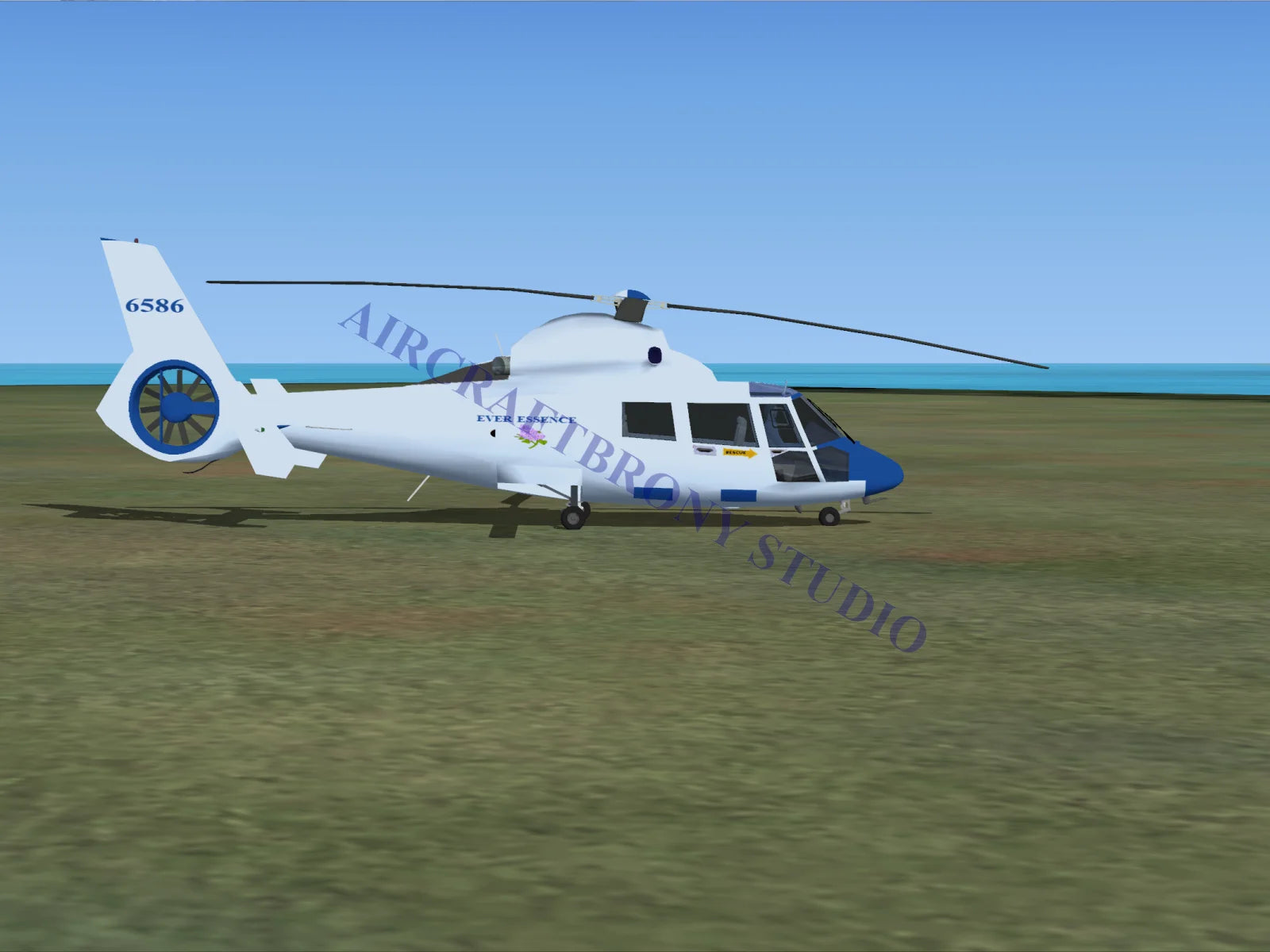 Ever Essence Aerospatiale HH65 Dolphin (Digital Image) Digital Image