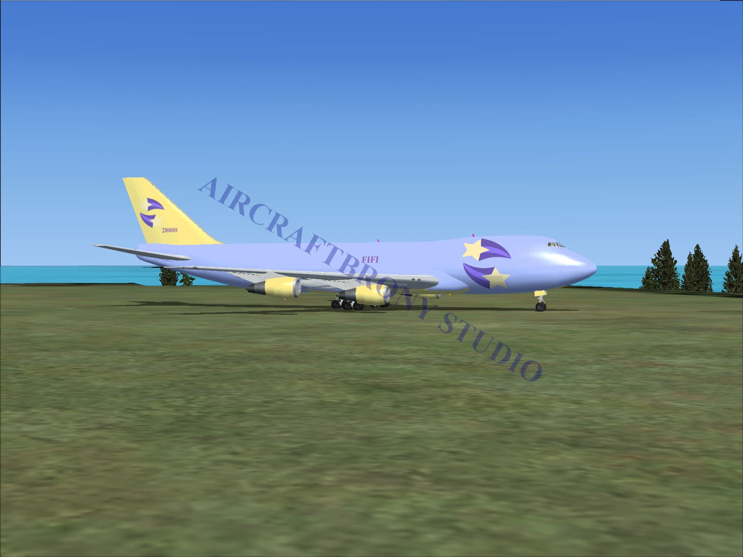 Fifi Boeing 747-200 (Digital Image) Digital Image