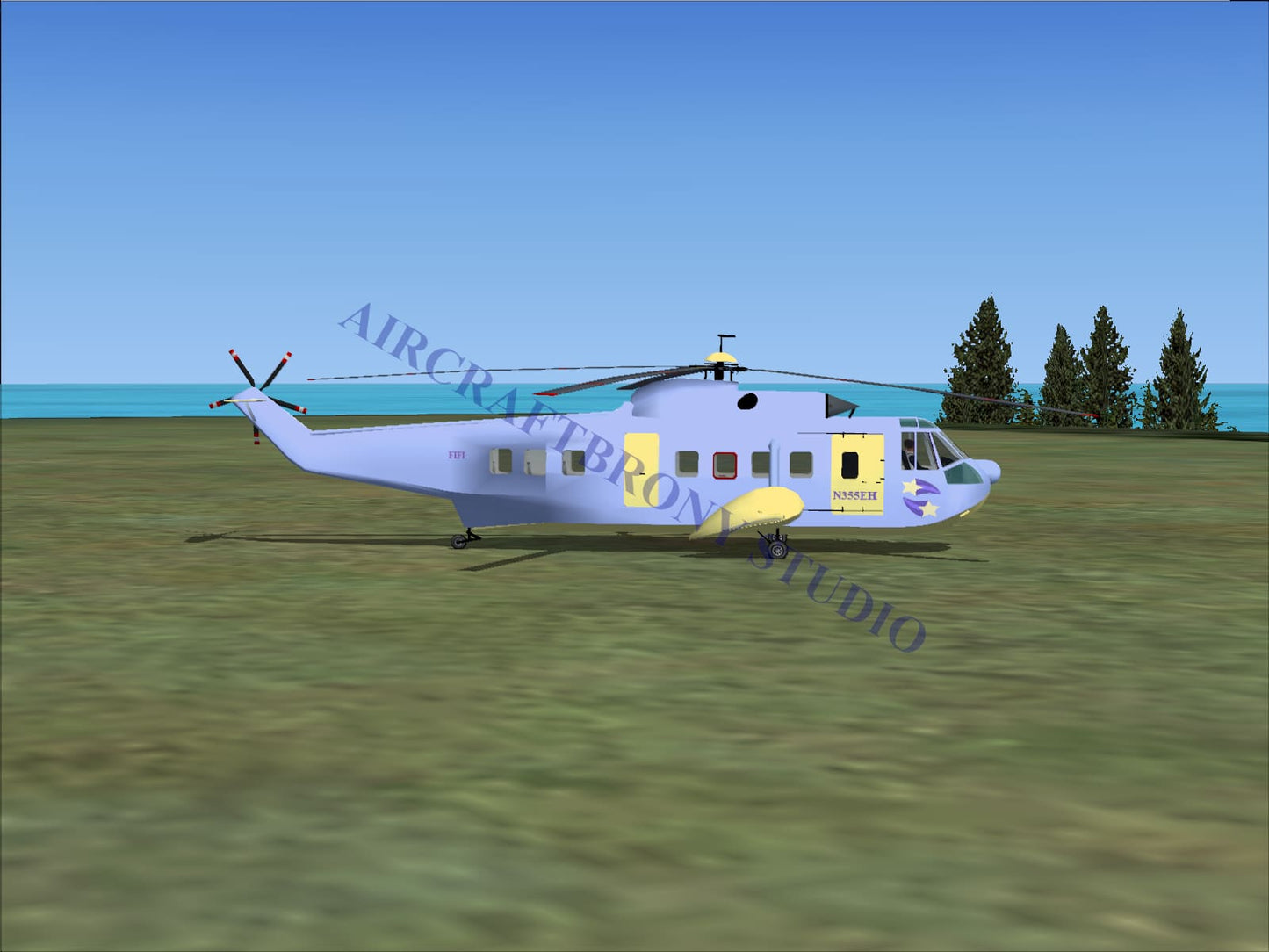 Fifi Sikorsky S-61N (Digital Image) Digital Image