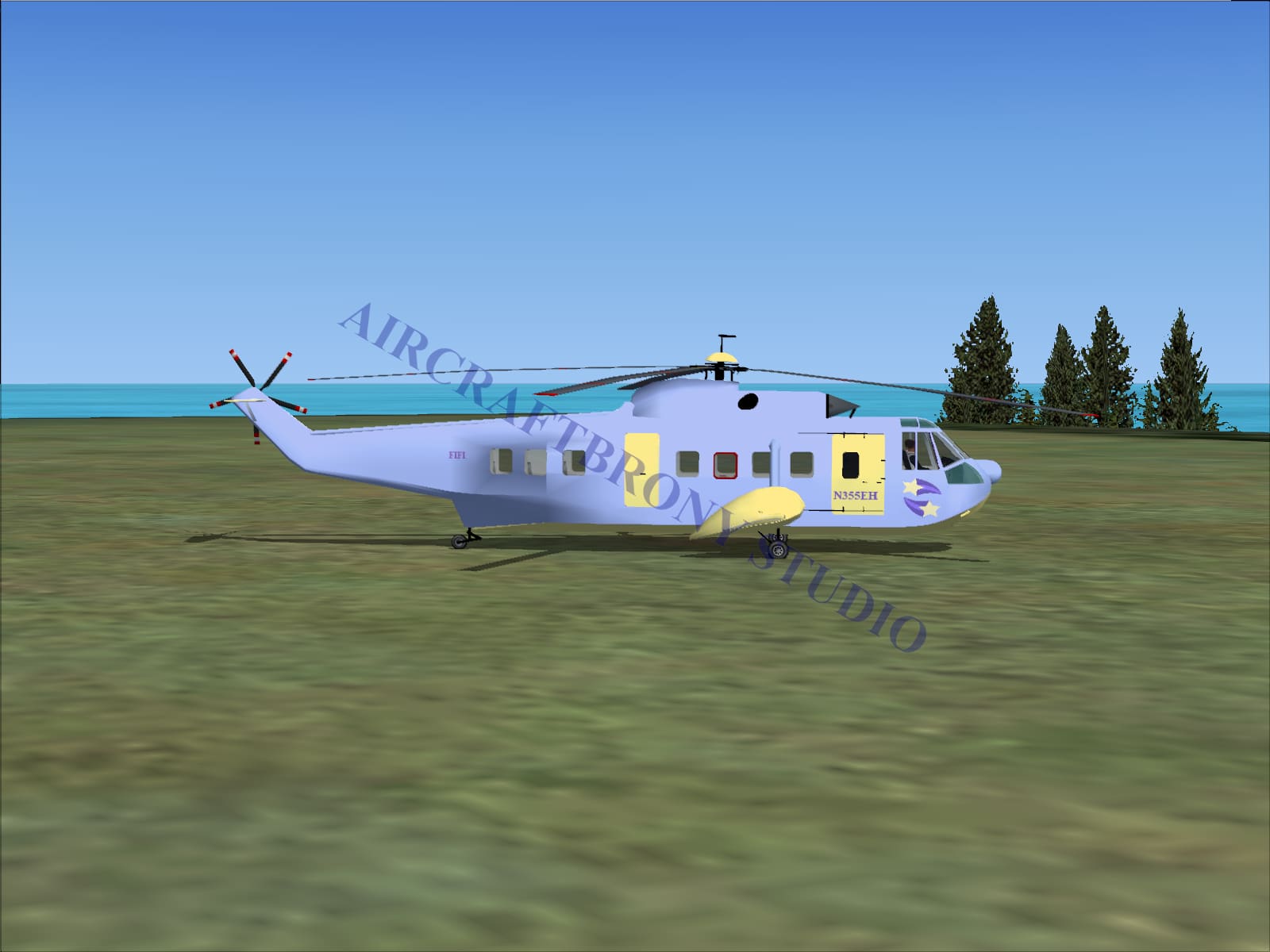 Fifi Sikorsky S-61N (Digital Image) Digital Image