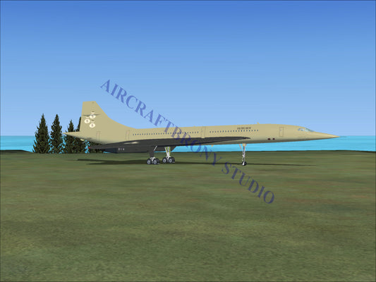 Filthy Rich Aerospatiale Concorde (Digital Image) Digital Image