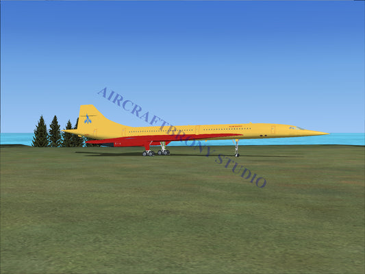 Flash Magnus Aerospatiale Concorde (Digital Image) Digital Image