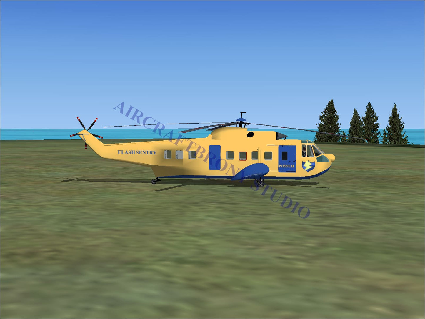 Flash Sentry Sikorsky S-61N (Digital Image) Digital Image