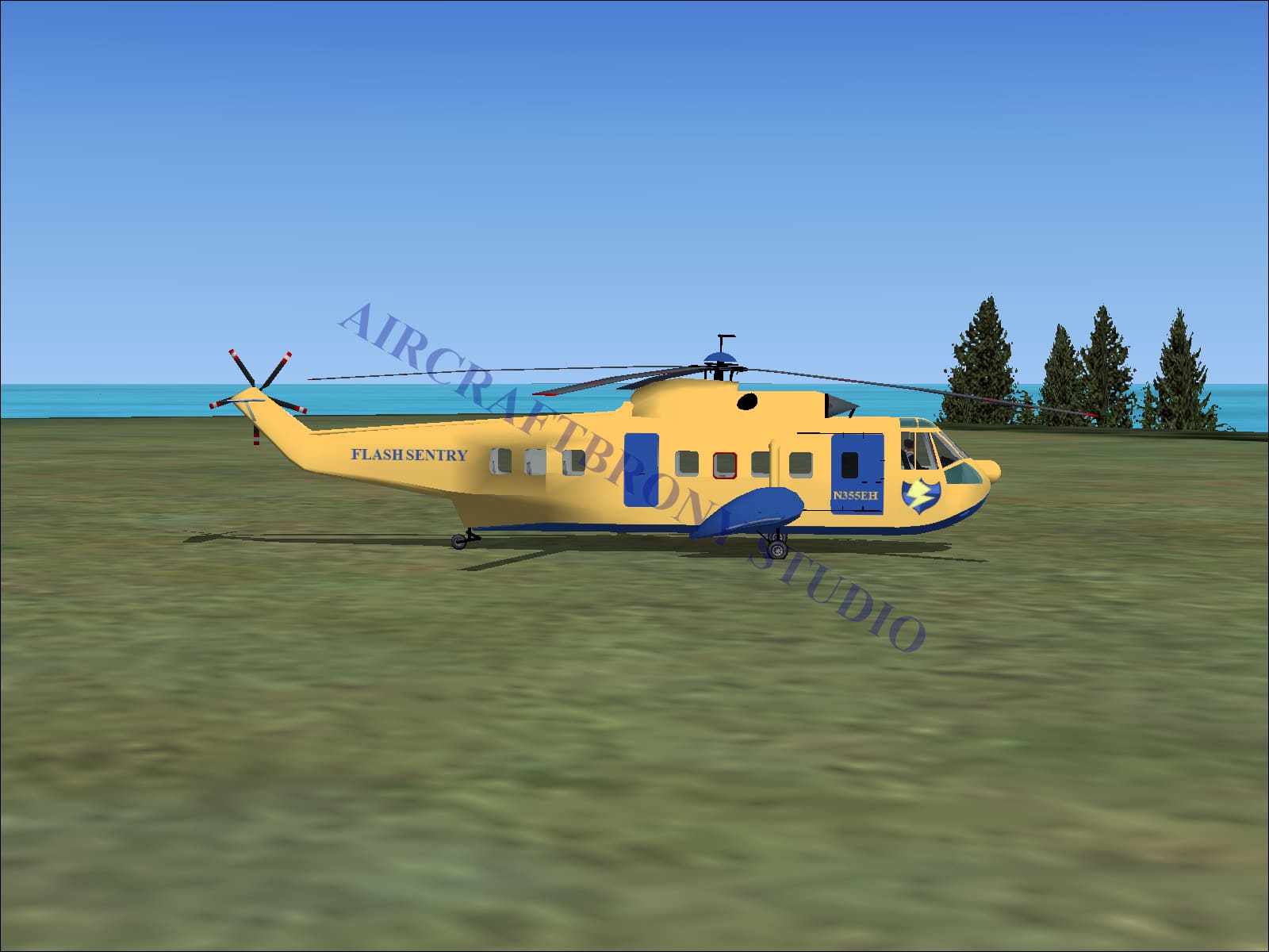 Flash Sentry Sikorsky S-61N (Digital Image) Digital Image
