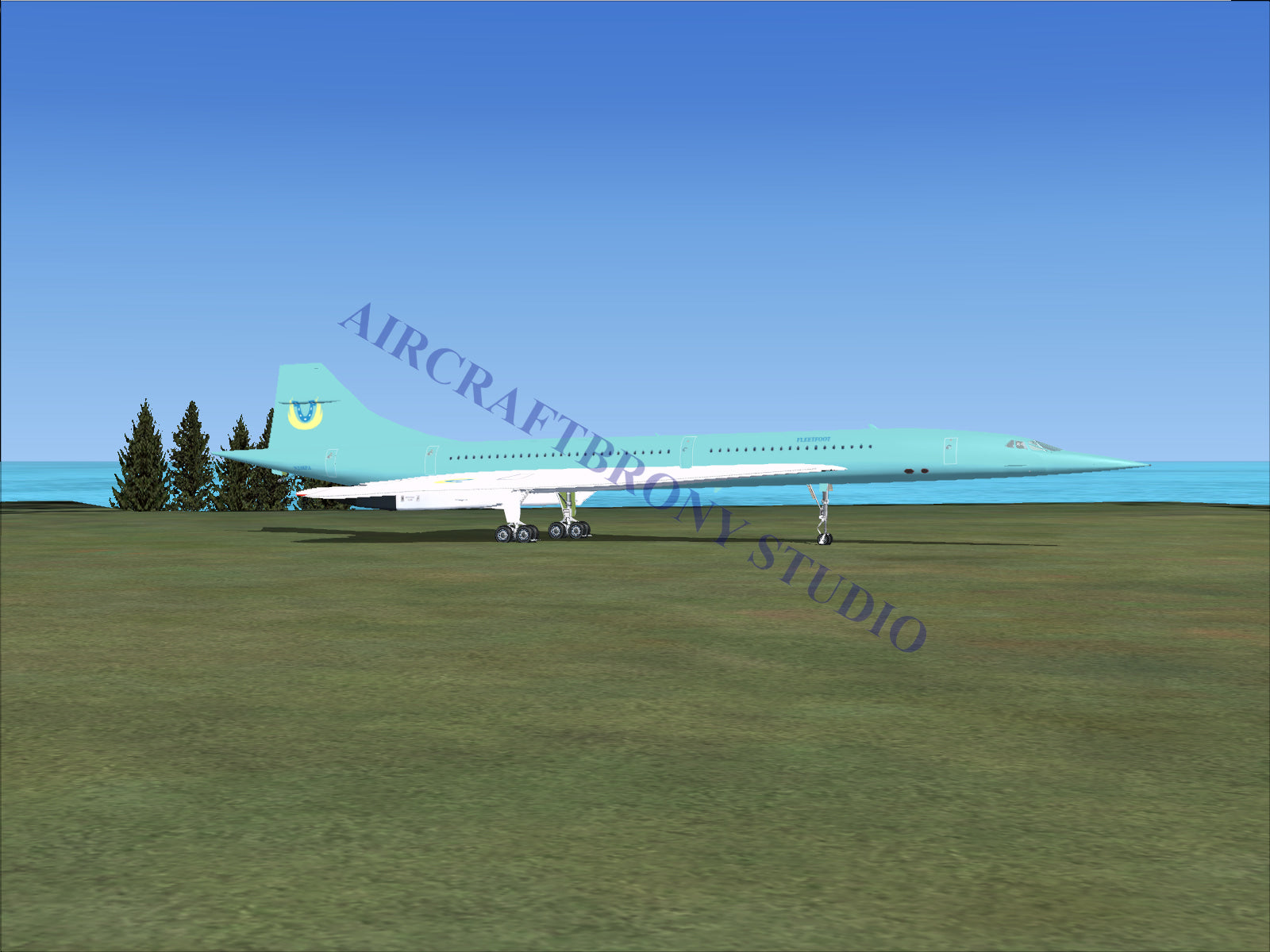 Fleetfoot Aerospatiale Concorde (Digital Image) Digital Image