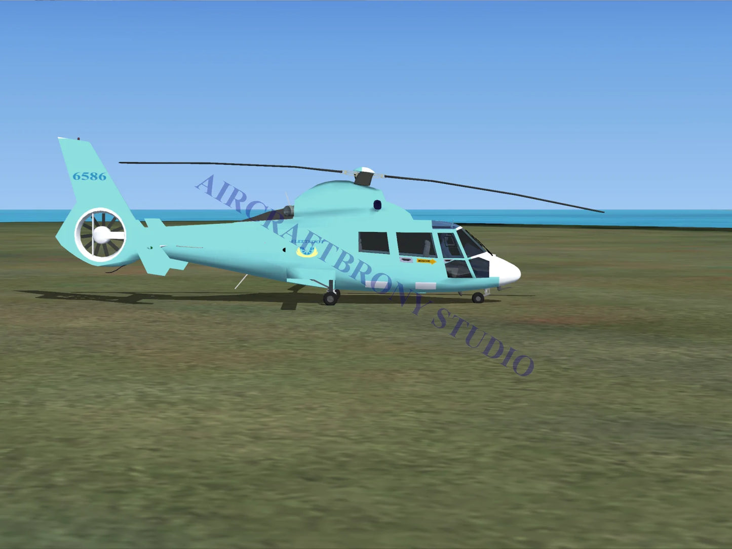 Fleetfoot Aerospatiale HH65 Dolphin (Digital Image) Digital Image