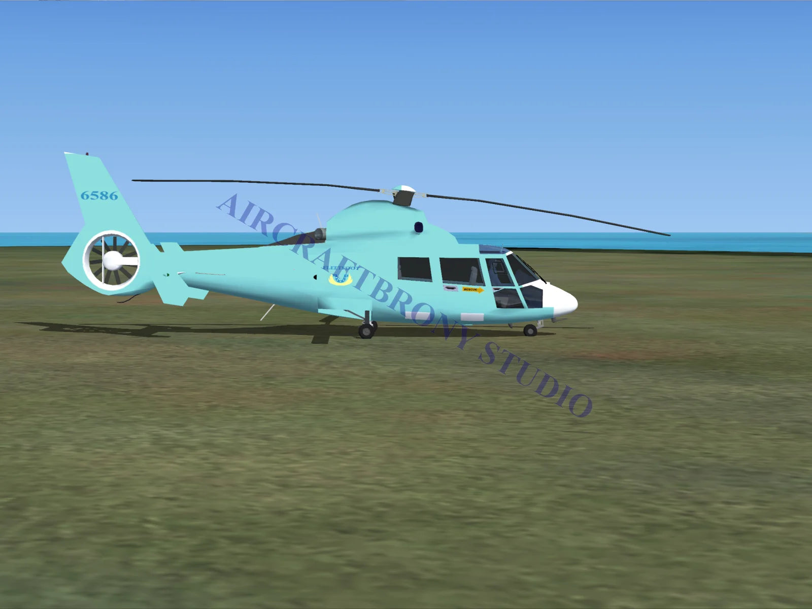 Fleetfoot Aerospatiale HH65 Dolphin (Digital Image) Digital Image