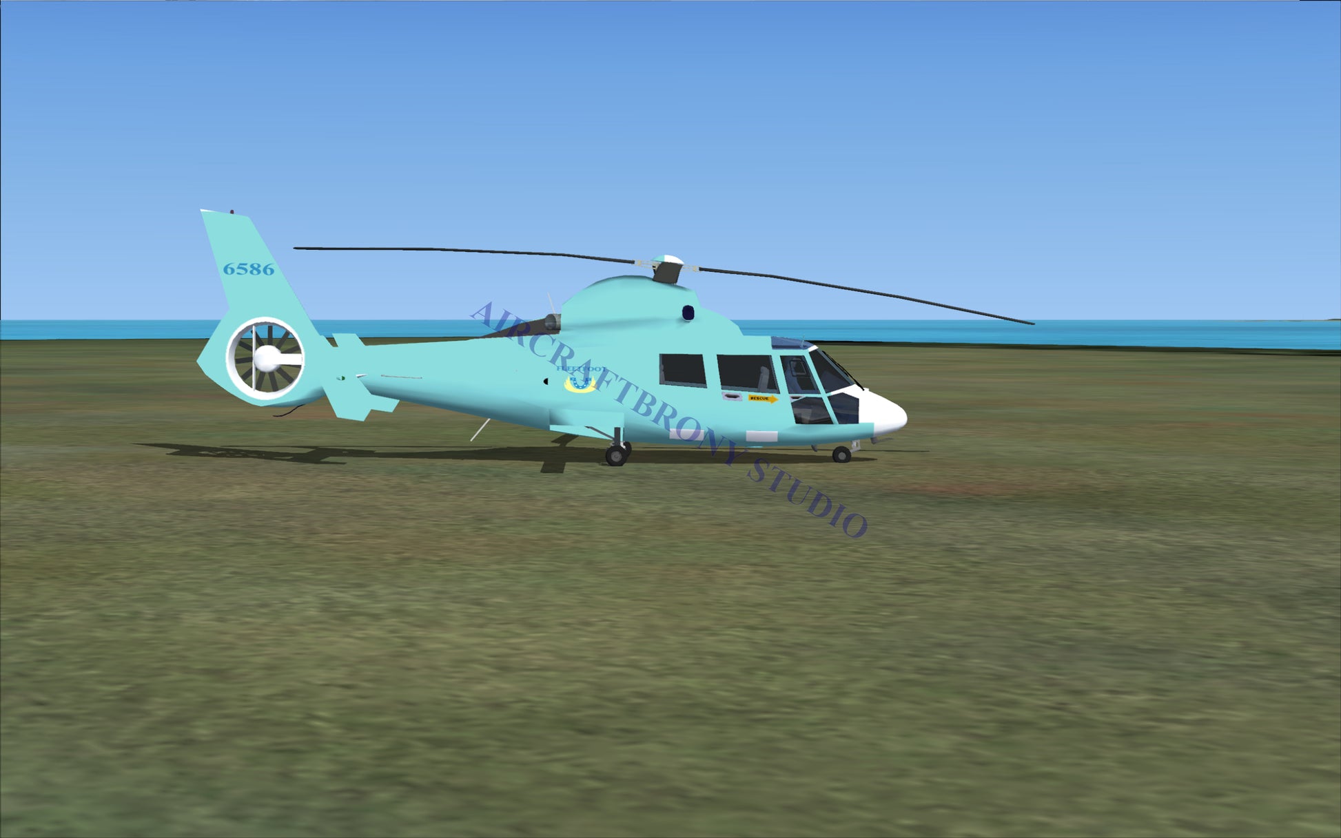 Fleetfoot Aerospatiale HH65 Dolphin (Digital Image) Digital Image