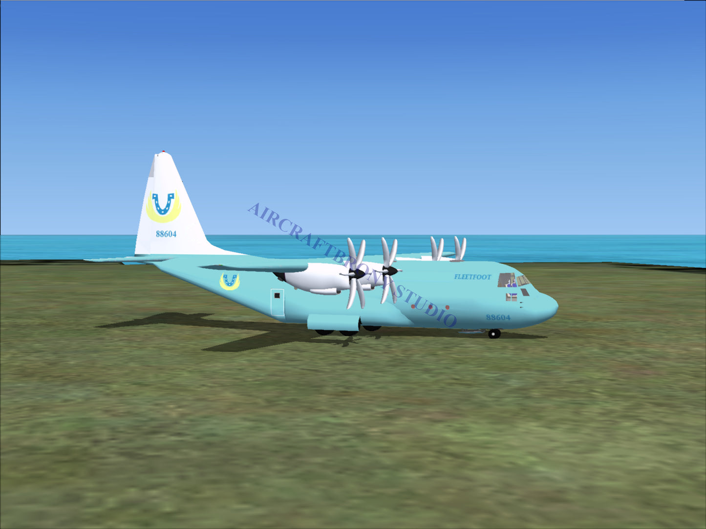 Fleetfoot Lockheed C-130 (Digital Image) Digital Image