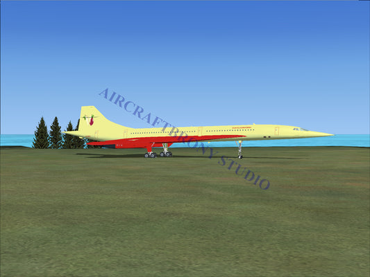 Flim-Flam Brothers Aerospatiale Concorde (Digital Image) Digital Image
