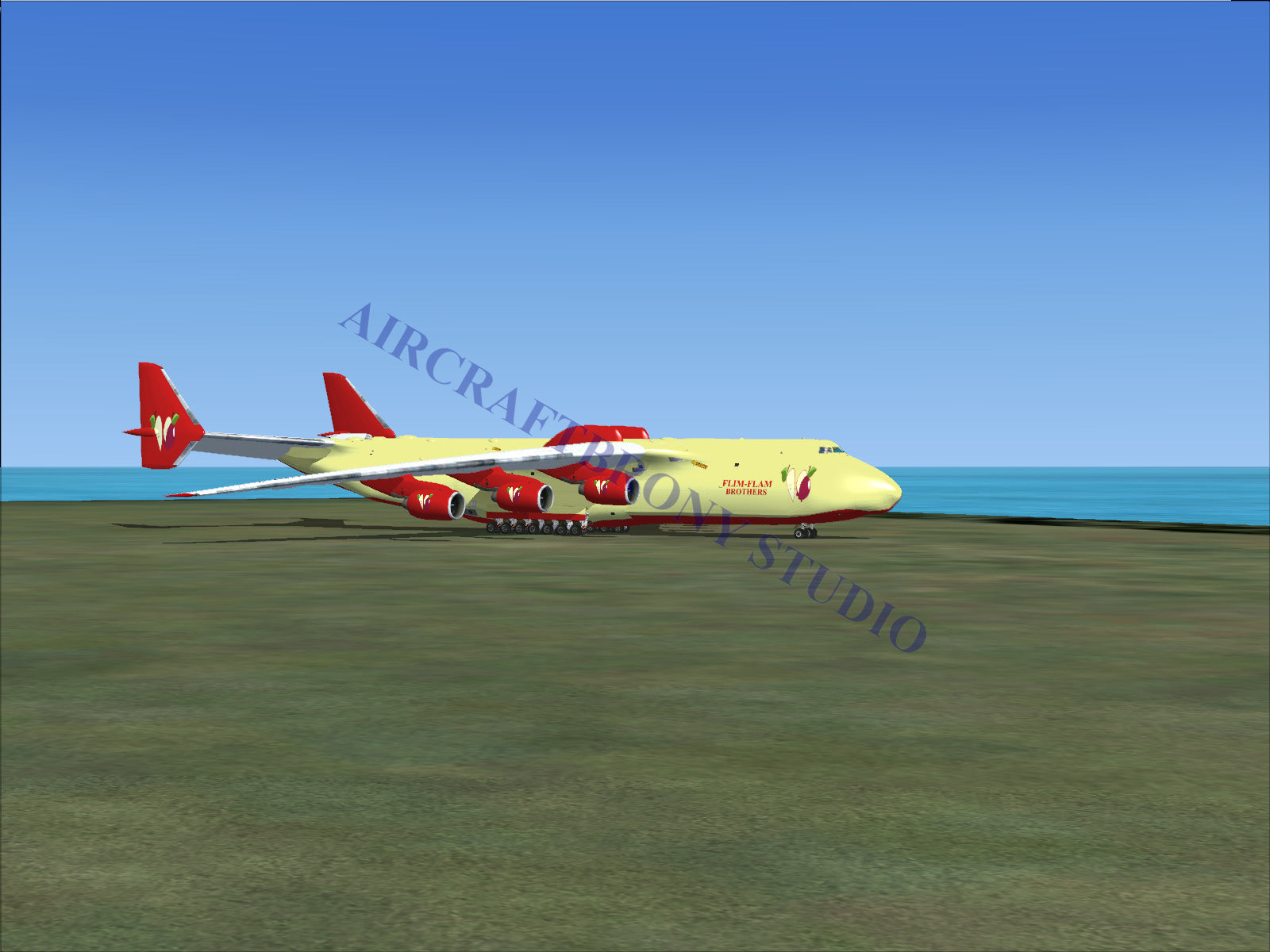 Flim-Flam Brothers Antonov 225 (Digital Image) Digital Image