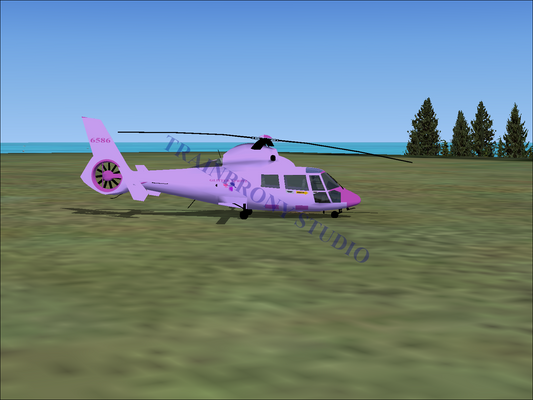 Glitter Spritz Aerospatiale HH65 Dolphin (Digital Image) Digital Image