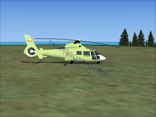 Granny Smith Aerospatiale HH65 Dolphin (Digital Image) Digital Image