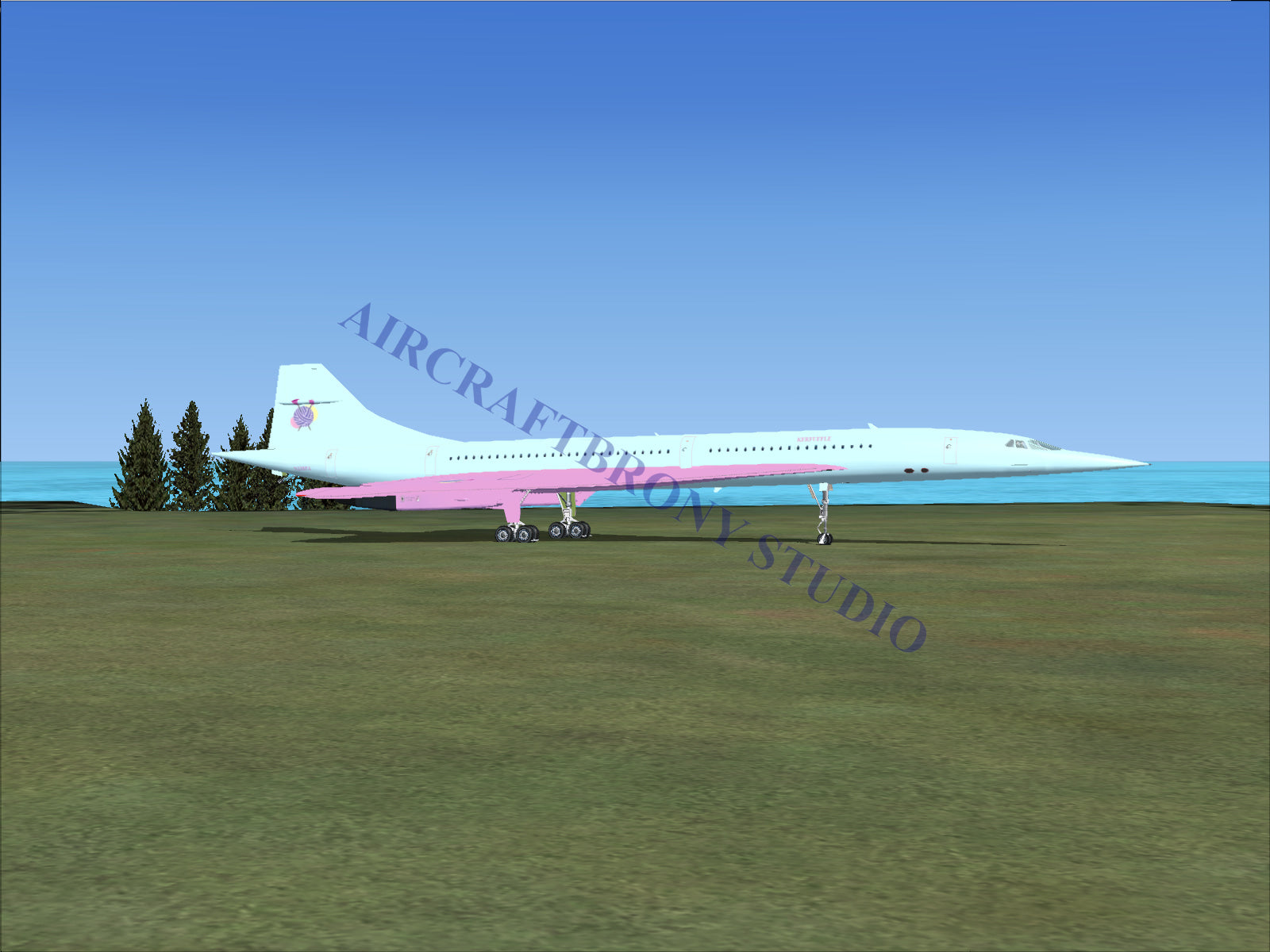 Kerfuffle Aerospatiale Concorde (Digital Image) Digital Image