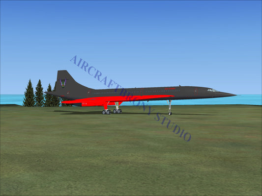 King Sombra Aerospatiale Concorde (Digital Image) Digital Image