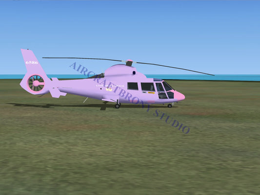 Lavender Essence Aerospatiale HH65 Dolphin (Digital Image) Digital Image