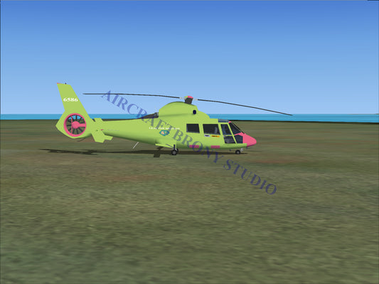 Leaf The Dragon Aerospatiale HH65 Dolphin (Digital Image) Digital Image