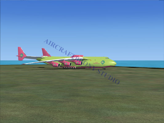 Leaf The Dragon Antonov 225 (Digital Image) Digital Image