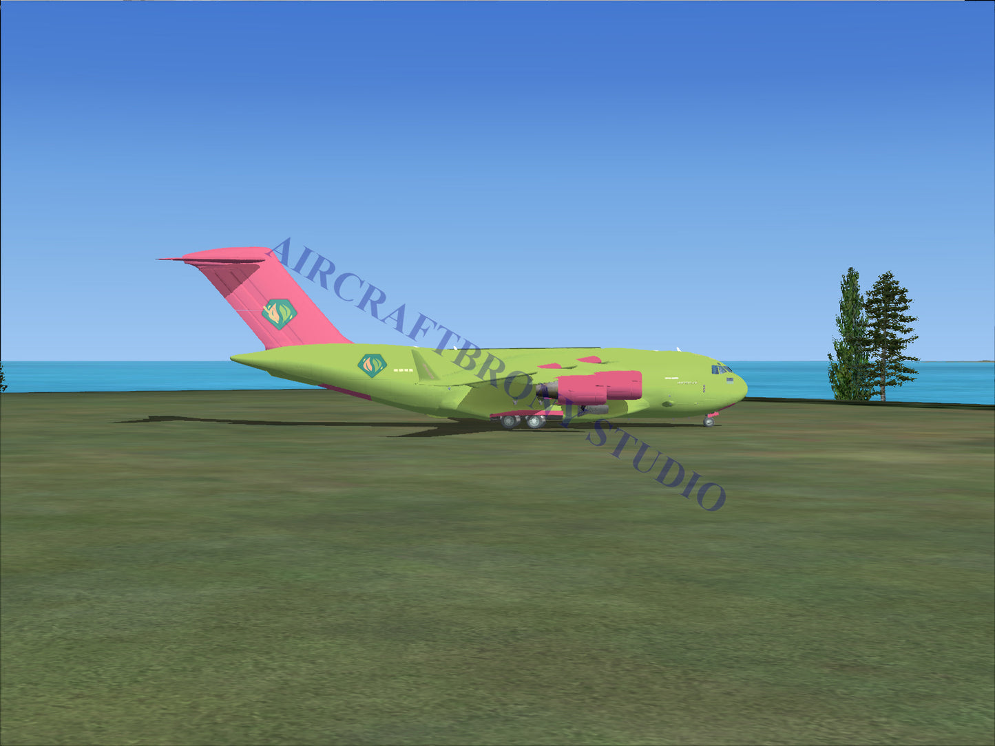 Leaf The Dragon Boeing C-17 (Digital Image) Digital Image