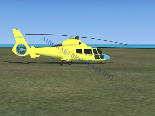 Lemon Hearts Aerospatiale HH65 Dolphin (Digital Image) Digital Image