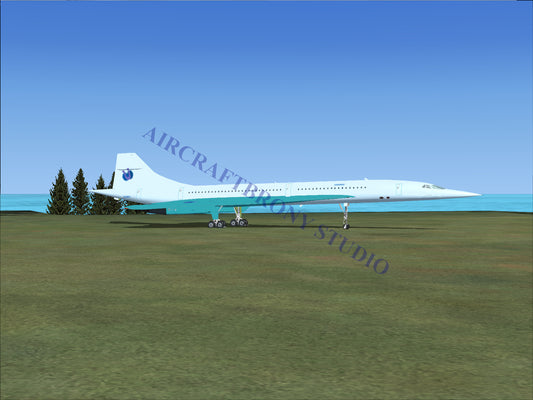 Lighthoof Aerospatiale Concorde (Digital Image) Digital Image