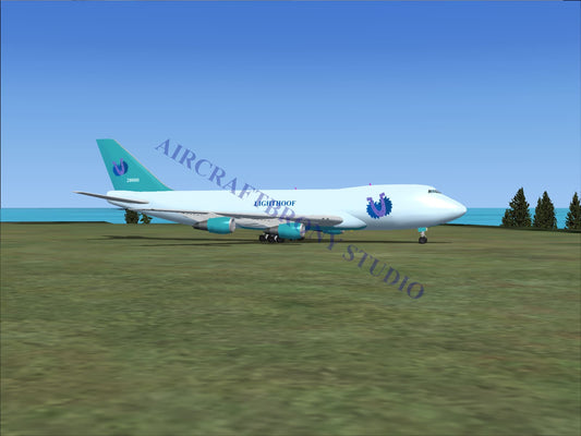 Lighthoof Boeing 747-200 (Digital Image) Digital Image
