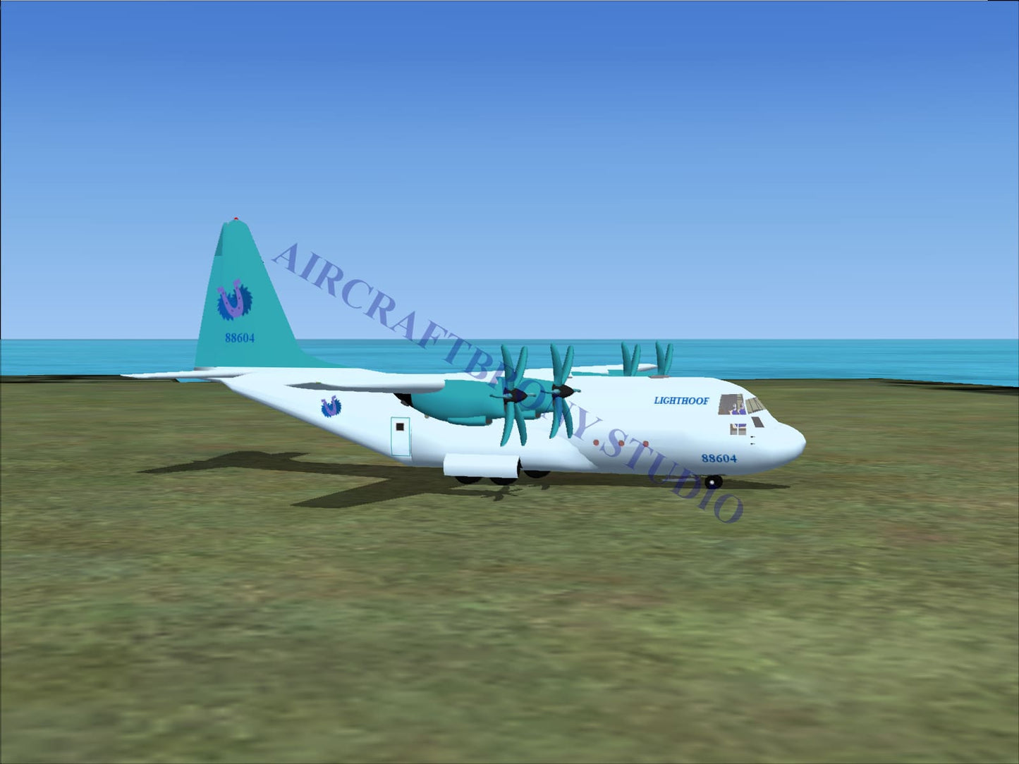 Lighthoof Lockheed C-130 (Digital Image) Digital Image