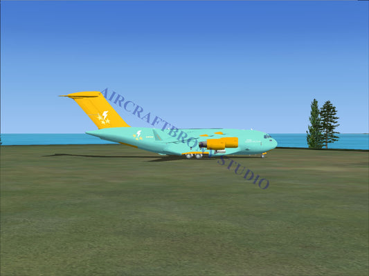 Lightning Dust Boeing C-17 (Digital Image) Digital Image