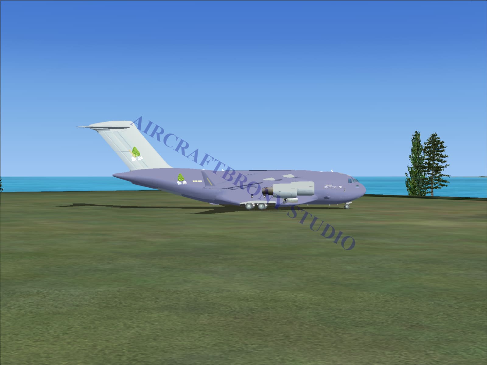 Limestone Pie Boeing C-17 (Digital Image) Digital Image