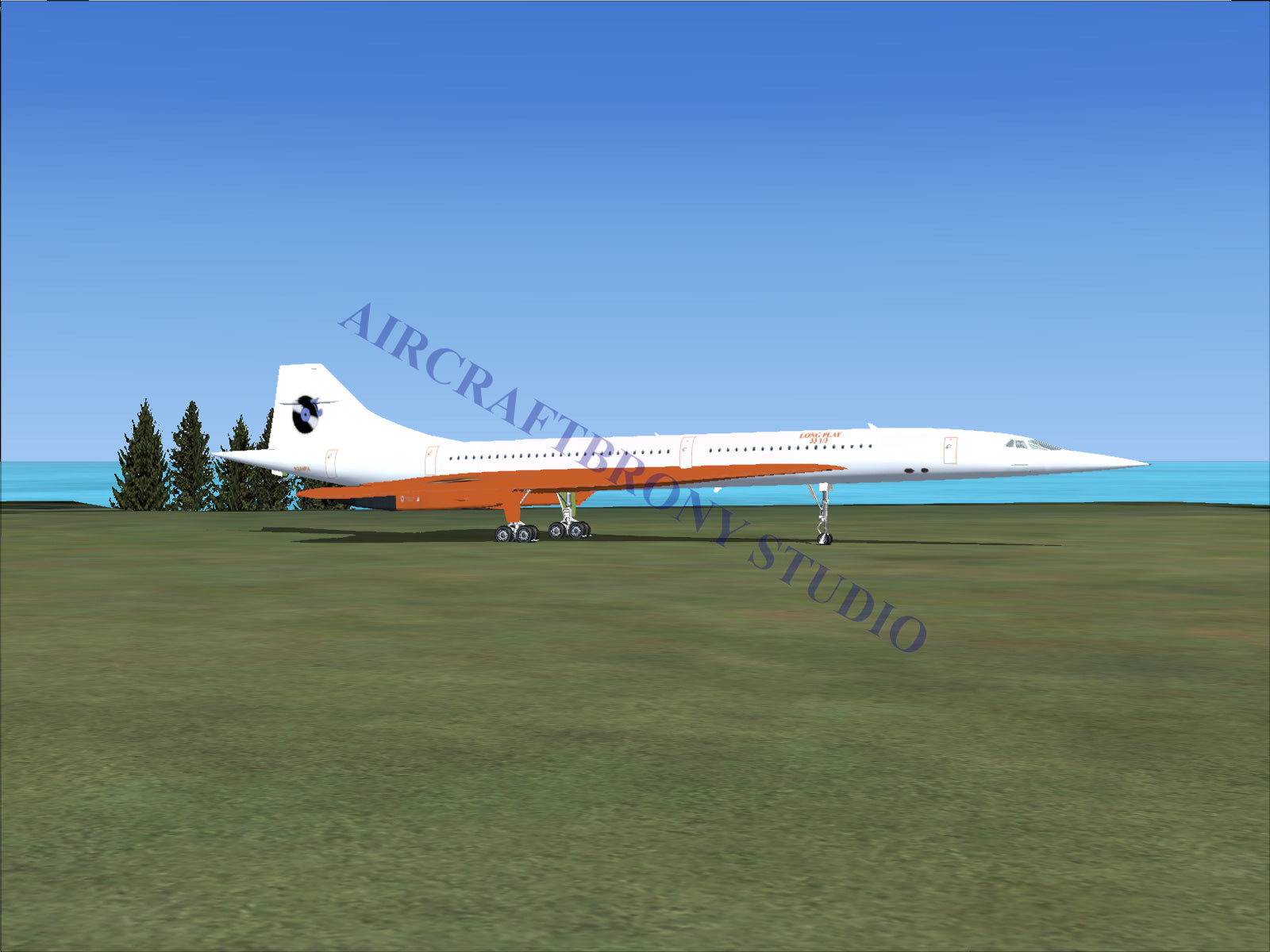 Long Play (33-1/3) Aerospatiale Concorde (Digital Image) Digital Image