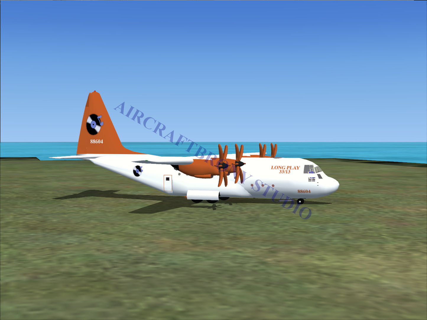 Long Play (33-1/3) Lockheed C-130 (Digital Image) Digital Image
