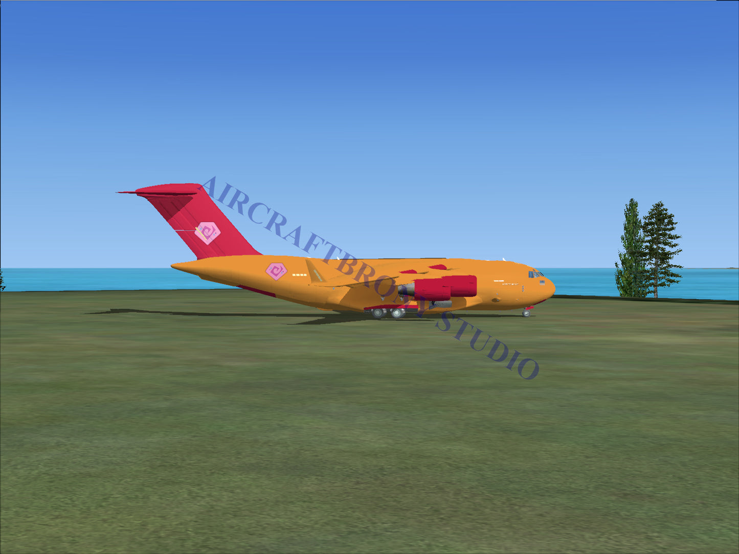 Luxxe The Dragon Boeing C-17 (Digital Image) Digital Image