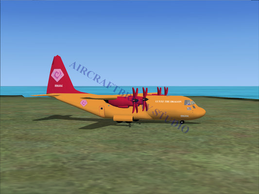 Luxxe The Dragon Lockheed C-130 (Digital Image) Digital Image