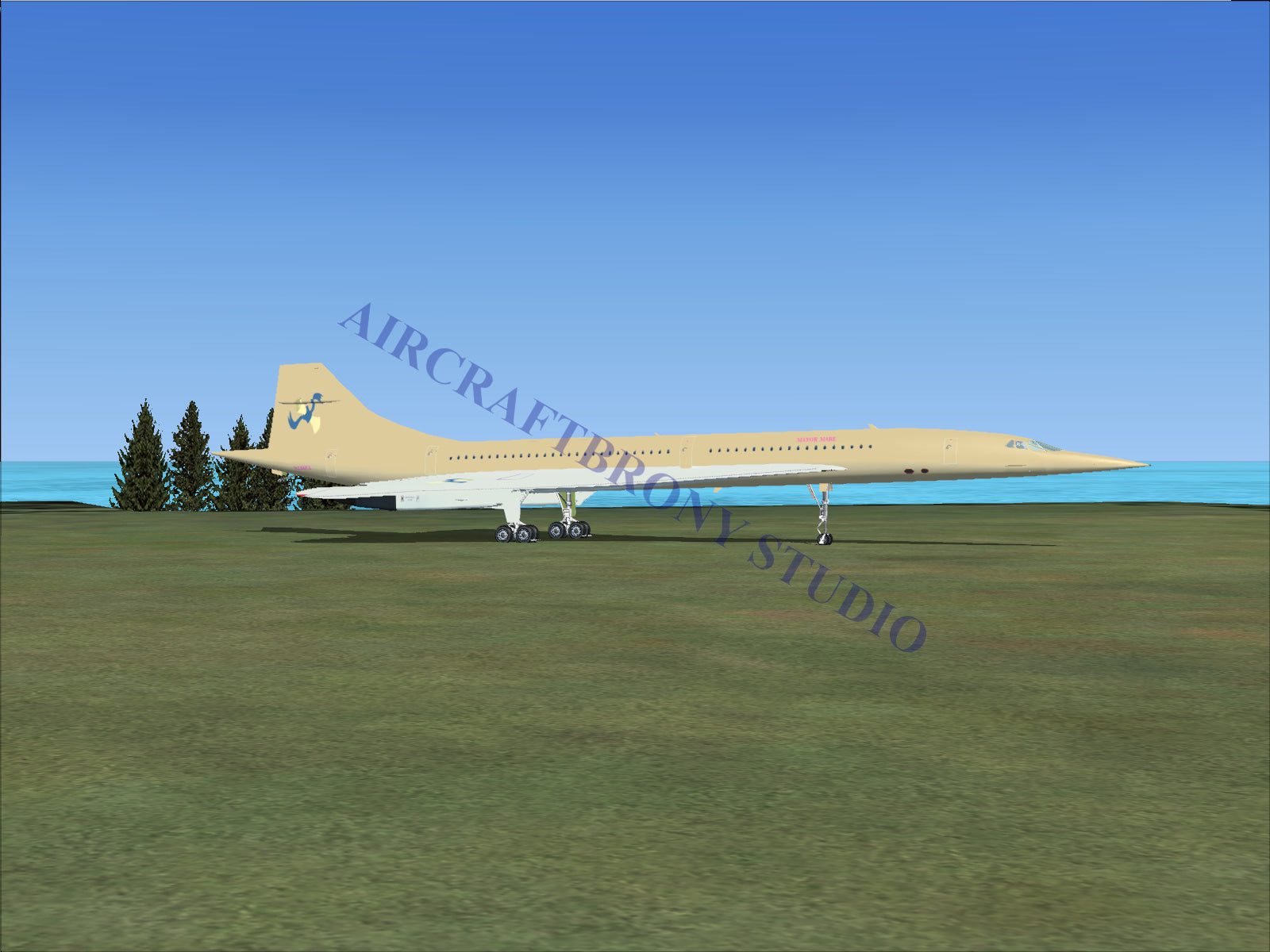 Mayor Mare Aerospatiale Concorde (Digital Image) Digital Image