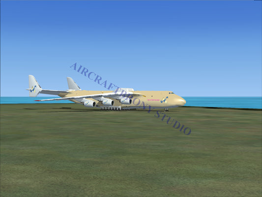 Boeing 747-8 intercontinental cargo plane, white and blue livery.