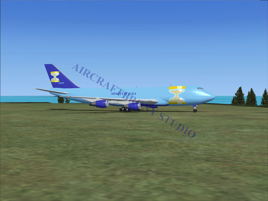 Minuette Boeing 747-200 (Digital Image) Digital Image