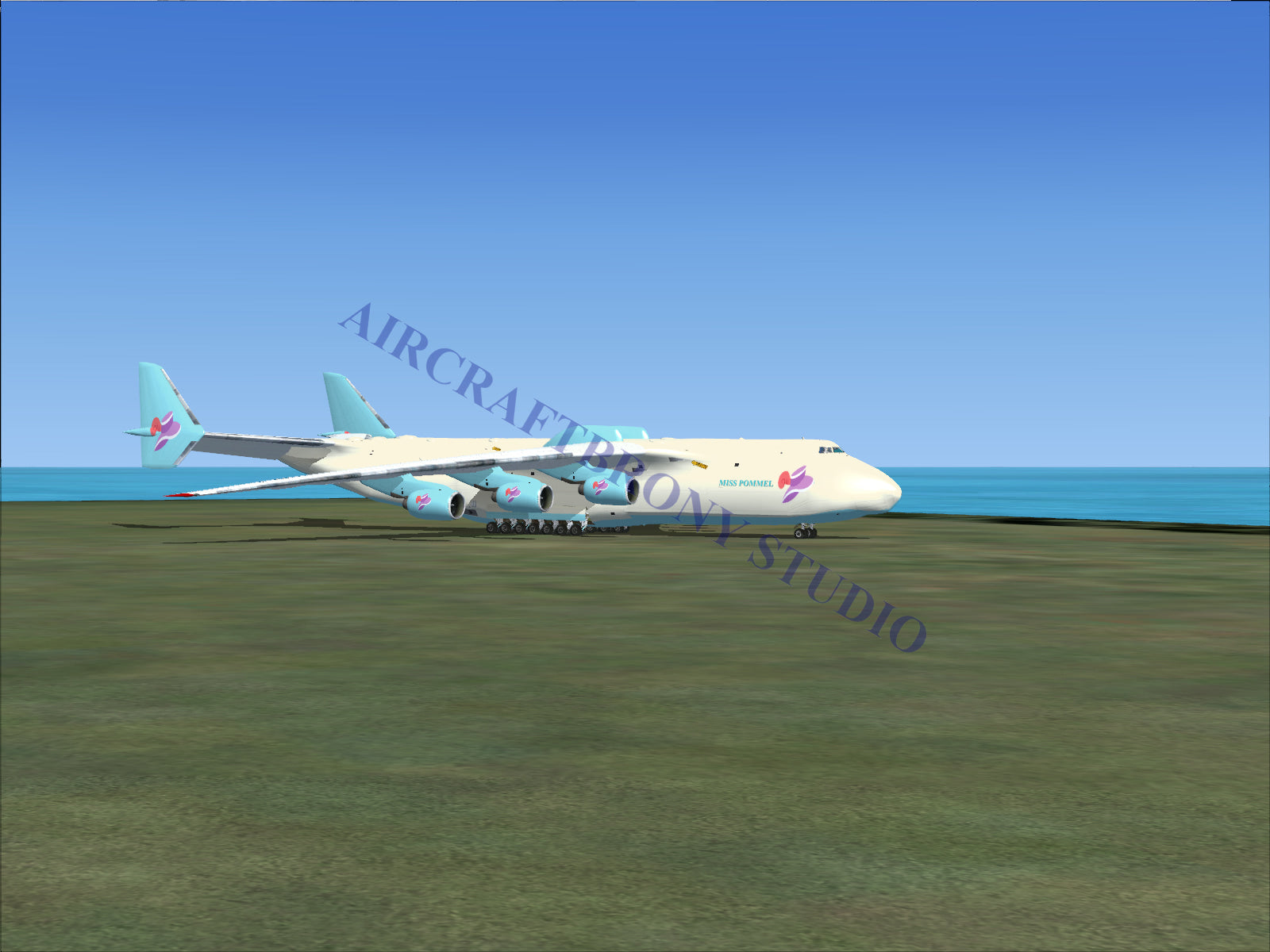 Antonov an-225 mriya cargo plane.