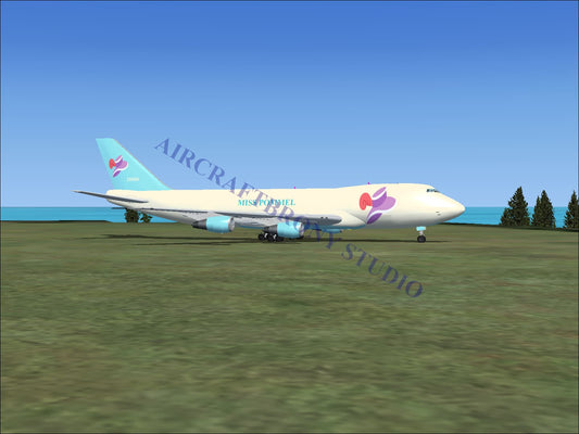 Miss Pommel Boeing 747-200 (Digital Image) Digital Image